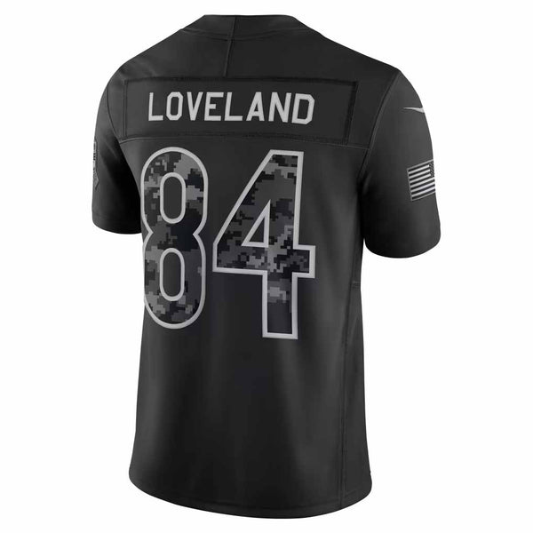 Chicago Bears Colston Loveland Nike 2026 Salute To Service Replica Jersey