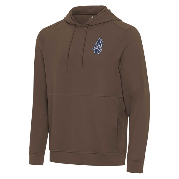 Chicago Cubs Antigua 1914 Echelon Pullover Hooded Sweatshirt