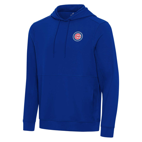 Chicago Cubs Antigua Echelon Bullseye Hooded Sweatshirt