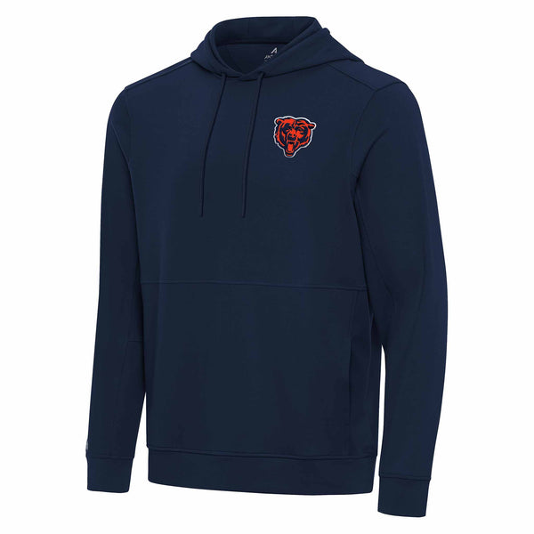 Chicago Bears Antigua Echelon Pullover Hooded Sweatshirt