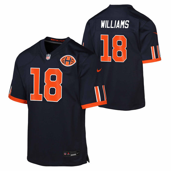 Chicago Bears Caleb Williams Nike Youth Rivalries Game Replica Jersey