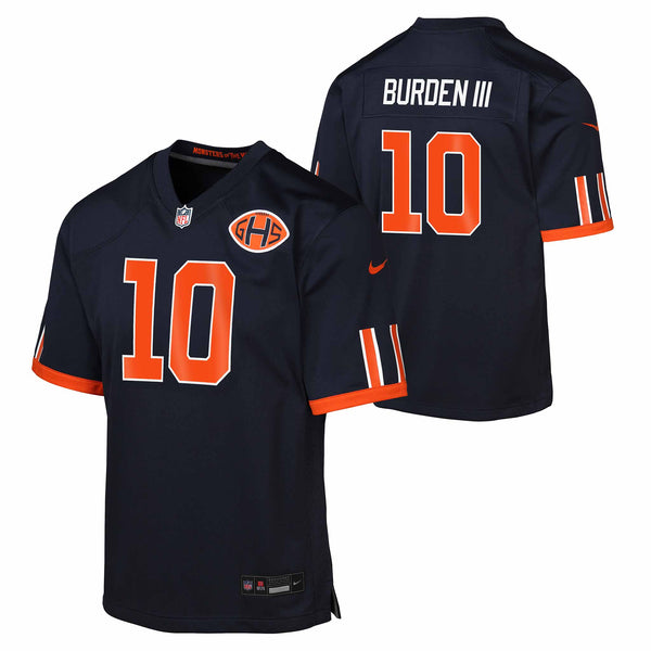 Chicago Bears Luther Burden III Nike Youth Rivalries Game Replica Jersey