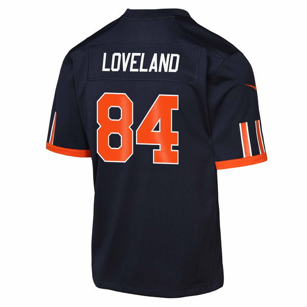 Chicago Bears Colston Loveland Nike Youth Rivalries Game Replica Jersey