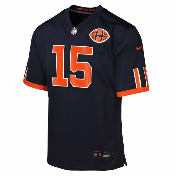 Chicago Bears Rome Odunze Nike Youth Rivalries Game Replica Jersey