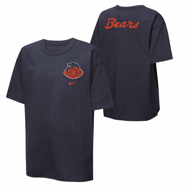 Chicago Bears Nike Youth Rivalries Sideline Short Sleeve Tee Shirt