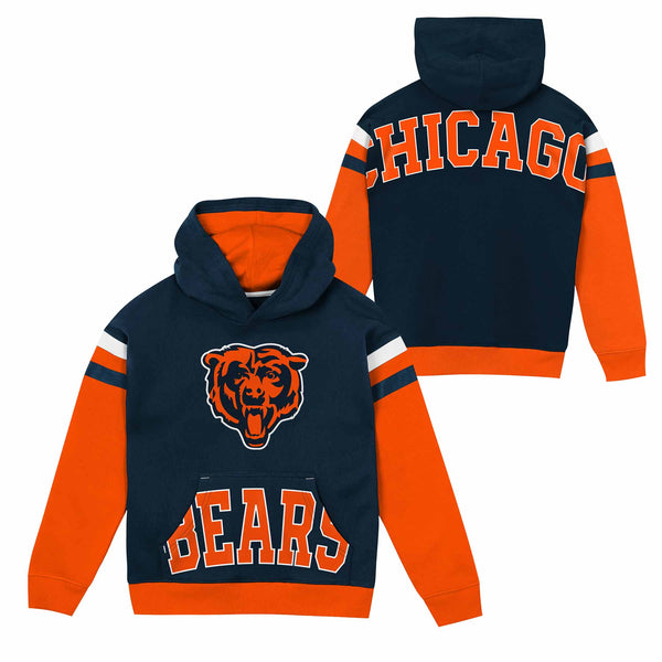 Chicago Bears Nike Preschool Pass Rush Hooded Sweatshirt