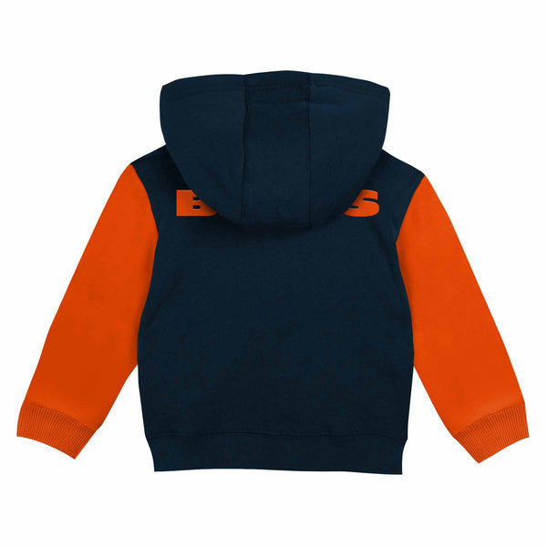 Chicago Bears Nike Toddler Stadium 2.0 Full Zip Hooded Sweatshirt