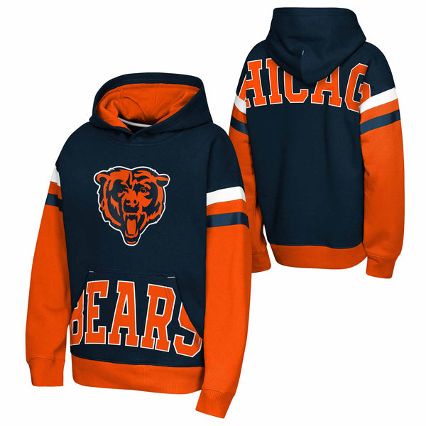 Chicago Bears Nike Youth Pass Rush Hooded Sweatshirt