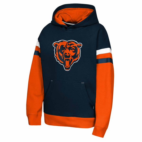 Chicago Bears Nike Youth Pass Rush Hooded Sweatshirt
