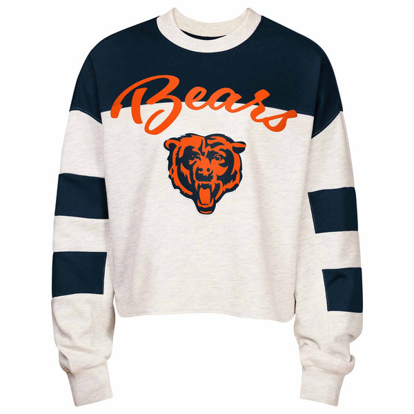 Chicago Bears Nike Youth Dynasty Cut Crew Neck Sweatshirt