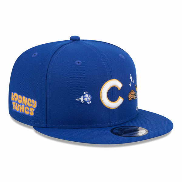 Chicago Cubs New Era Looney Tunes Daffy Duck 9FIFTY Snapback Adjustable Cap