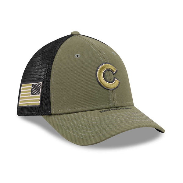 Chicago Cubs New Era 2026 Armed Forces Day 39THIRTY Stretch Fit Cap