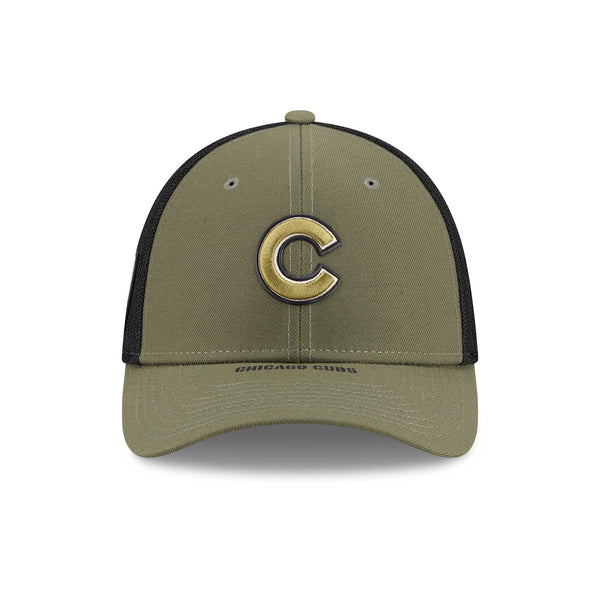 Chicago Cubs New Era 2026 Armed Forces Day 39THIRTY Stretch Fit Cap