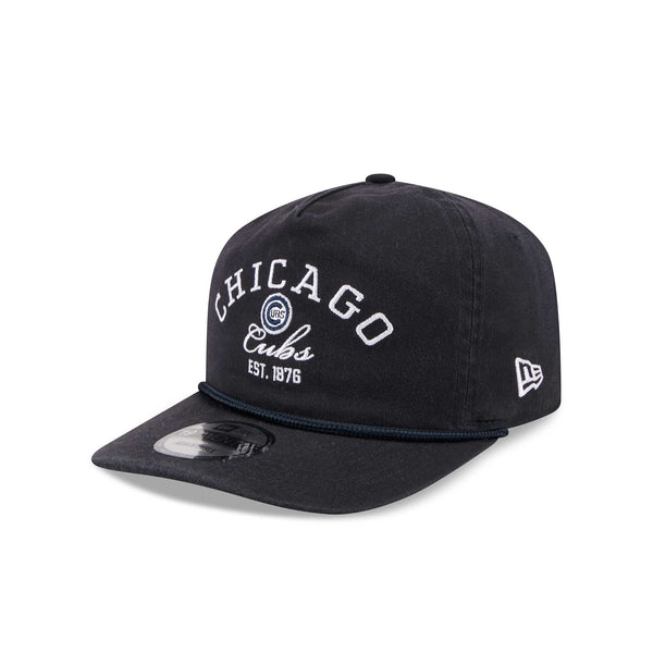 Chicago Cubs New Era Stacked Navy 1920 Rope Snapback Adjustable Cap