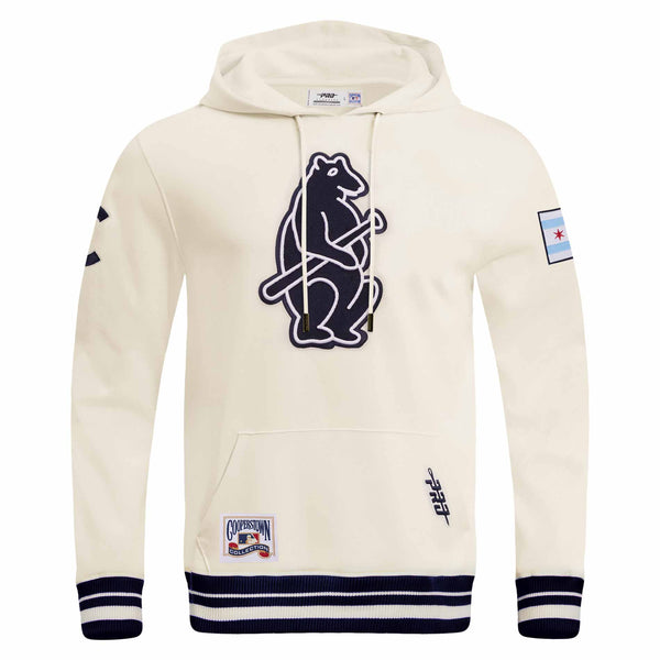 Chicago Cubs Pro Standard 1914 Retro Rib Hooded Sweatshirt