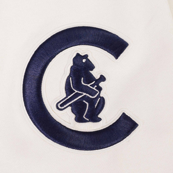 Chicago Cubs Pro Standard 1914 Retro Rib Hooded Sweatshirt