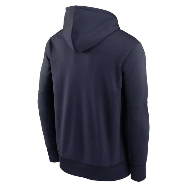 Chicago Bears Nike Marine Blue Thermal Hooded Sweatshirt