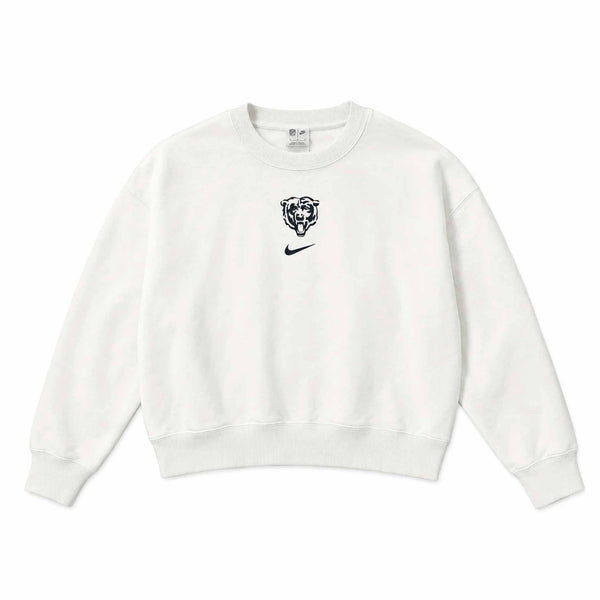 Chicago Bears Nike Womens Phoenix 2-Hit Crew Neck Sweatshirt