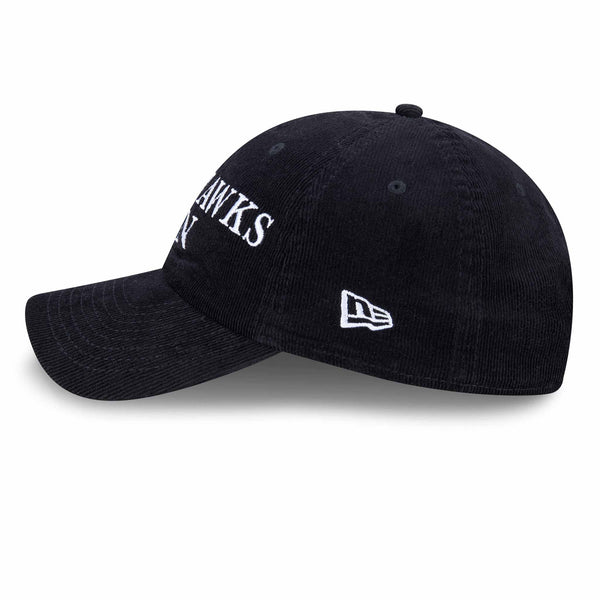 Chicago Blackhawks New Era Charcoal Fan Clean Up Adjustable Cap