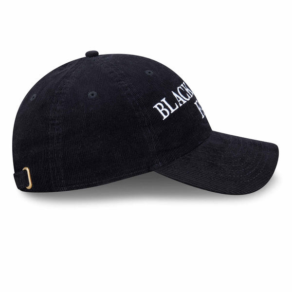 Chicago Blackhawks New Era Charcoal Fan Clean Up Adjustable Cap