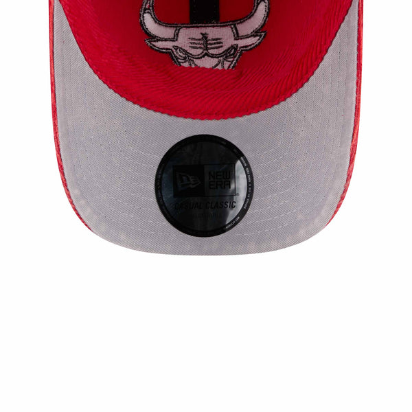 Chicago Bulls New Era Essential Clean Up Adjustable Cap