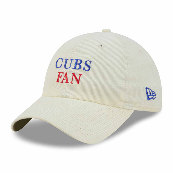 Chicago Cubs New Era Cream Cubs Fan Clean Up Adjustable Cap