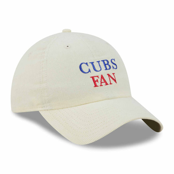 Chicago Cubs New Era Cream Cubs Fan Clean Up Adjustable Cap
