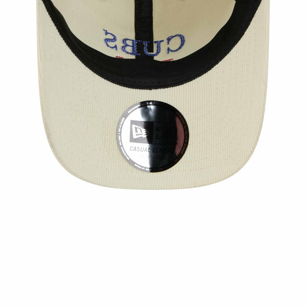 Chicago Cubs New Era Cream Cubs Fan Clean Up Adjustable Cap