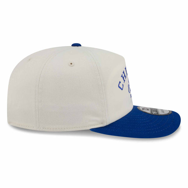 Chicago Cubs New Era Retro Cream 19TWENTY Stacked Snapback Adjustable Cap