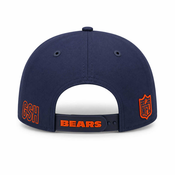Chicago Bears New Era 2026 Sideline Script B 9SEVENTY Stretch Snap Adjustable Cap