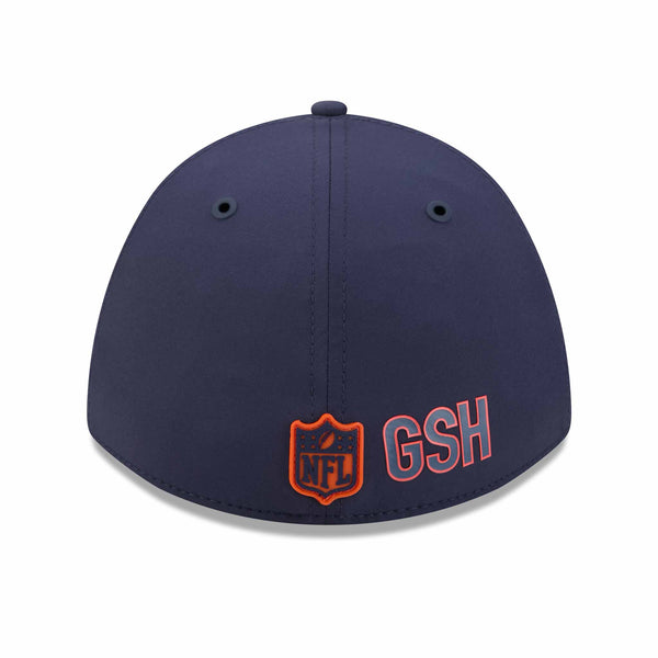 Chicago Bears New Era Navy Primary Logo Flex Fit Cap
