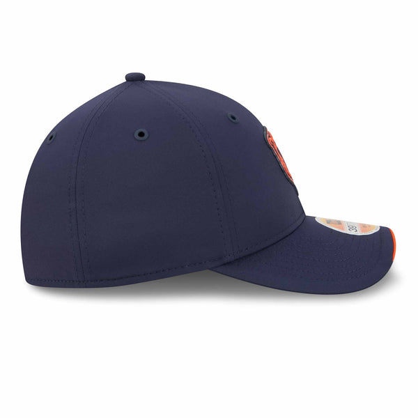 Chicago Bears New Era Navy Primary Logo Flex Fit Cap