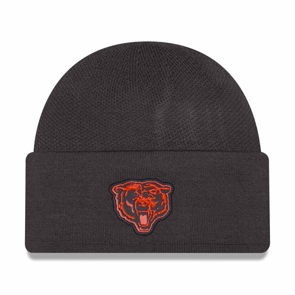 Chicago Bears New Era Midnight Primary Logo Knit Hat
