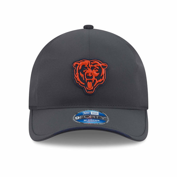 Chicago Bears New Era 9FORTY M-Crown Midnight Primary Logo Adjustable Cap