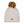 Load image into Gallery viewer, Chicago Bulls New Era Primary Logo Striped Cream Knit Pom Hat
