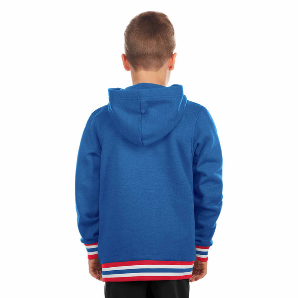 Chicago Cubs New Era Youth Royal Blue Chicago Bullseye Hooded Sweatshirt