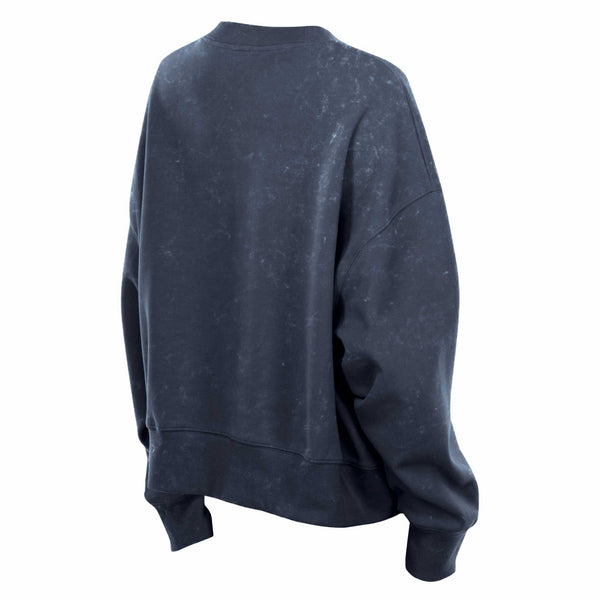 Chicago Bears New Era Women's Distressed Retro Multi Logo Crewneck Sweatshirt