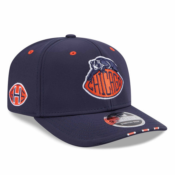 Chicago Bears Nike 2026 Rivalries 9SEVENTY Stretch-Snap On Field Adjustable Cap