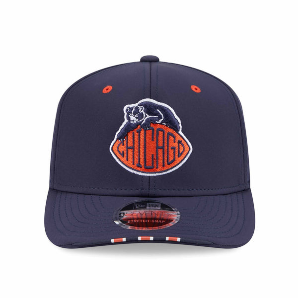 Chicago Bears Nike 2026 Rivalries 9SEVENTY Stretch-Snap On Field Adjustable Cap