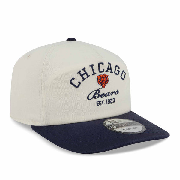 Chicago Bears Nike 2026 1920 STACKED Classy Cream Script Adjustable Cap