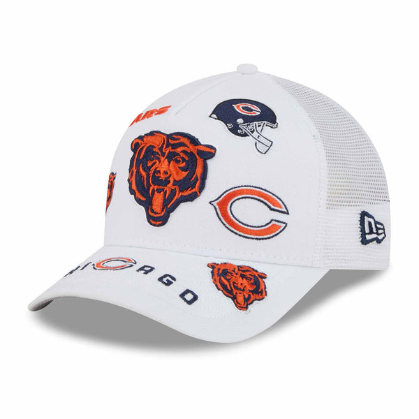 Chicago Bears Nike 9FORTY M-Crown A-Frame All Over Adjustable Cap