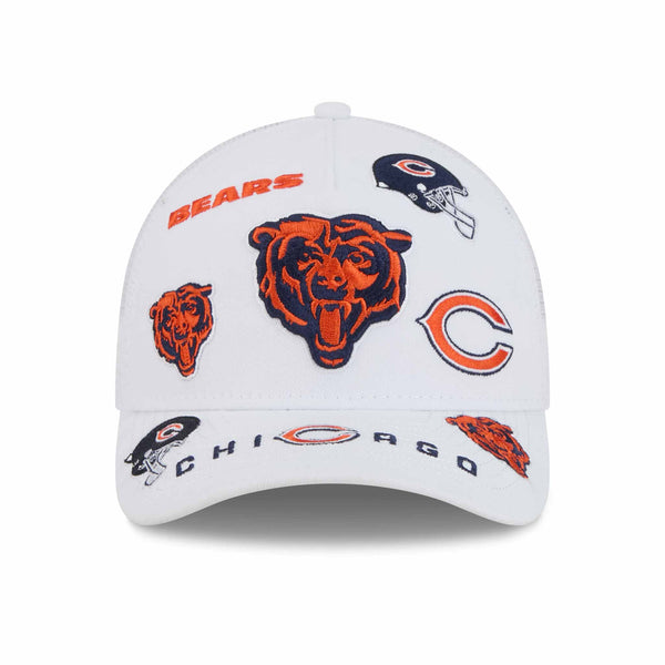 Chicago Bears Nike 9FORTY M-Crown A-Frame All Over Adjustable Cap