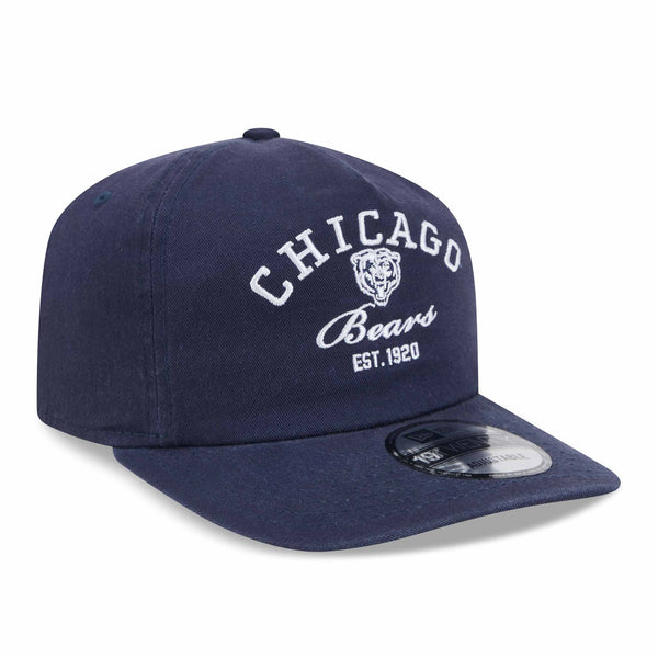 Chicago Bears Nike 1920 Stacked Classy Script Boxy Crown Navy Snapback Adjustable Cap