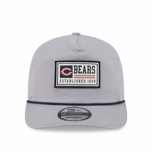 Chicago Bears Nike 19TWENTY PATCH Grey Rope Snapback Adjustable Cap