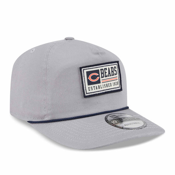 Chicago Bears Nike 19TWENTY PATCH Grey Rope Snapback Adjustable Cap