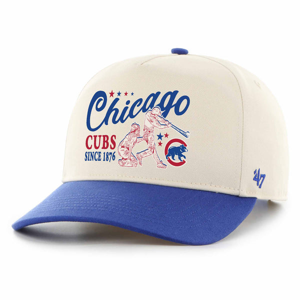 Chicago Cubs 47 Brand Natural Screen Graphic TT Hitch Adjustable Cap