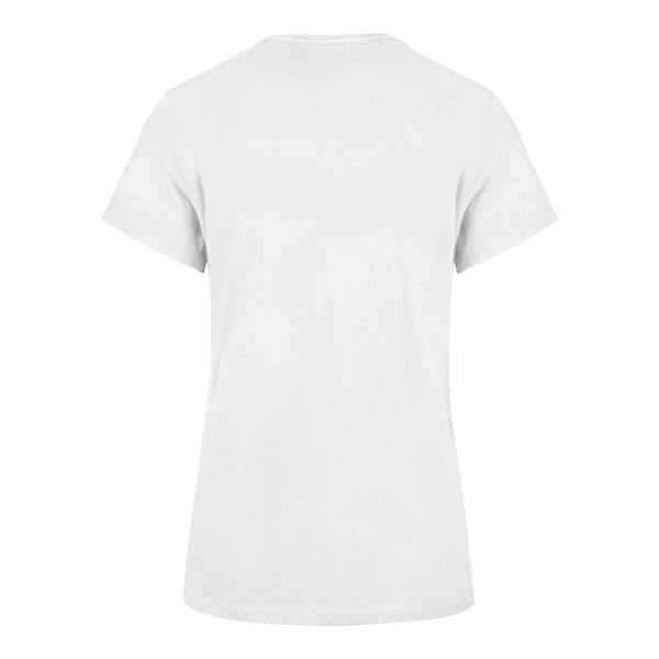 Chicago Cubs 47 Brand White Wash Patriotic Wave Frankie Short Sleeve Tee Shirt