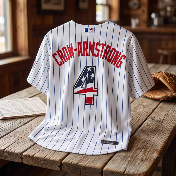 Chicago Cubs Pete Crow-Armstrong Nike Home 2026 4th Of July Replica Jersey