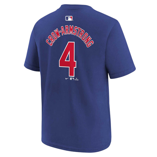 Chicago Cubs Pete Crow-Armstrong Nike Pre School Home Name and Number T Shirt