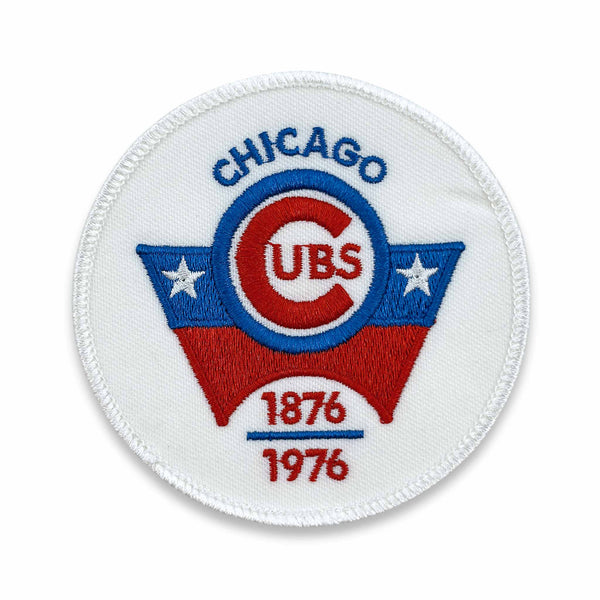 Chicago Cubs Mitchell & Ness Authentic 1976 Centennial Home & Road Jersey Sleeve Patch